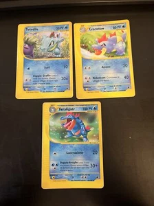[Italian] Totodile 134/165, Croconaw 74/165 & Feraligatr 46/165 MP Lot - Picture 1 of 9
