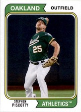 2020 Topps Archives #112 Stephen Piscotty Oakland Athletics