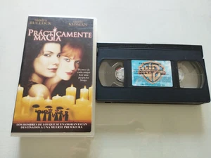 Practically Magic Sandra Bullock Nicole Kidman - VHS Tape Spanish - Picture 1 of 3