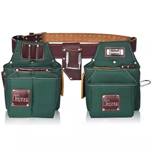 TRUTUCH Nylon and Leather Tool Belt | Framing Tool Bags | Nylon Tool Pouch - Picture 1 of 10