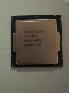 Intel Xeon E3-1230v5 SR2LE 3.4GHz 4Cores 80W LGA1151 CPU Processor - Picture 1 of 1