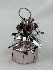 Shiny Balloon Weight Rose Metallic Foil Table Centerpiece Fringe Celebrate Party - Picture 1 of 5