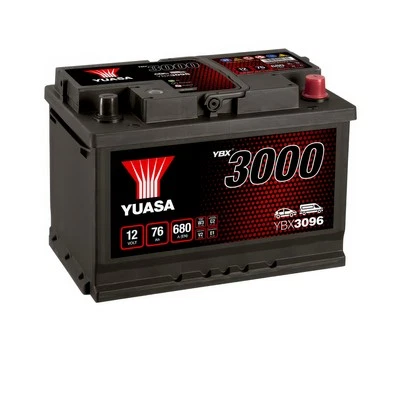 YUASA Car Battery 12V 76Ah 680A B3 T1 Starter SMF Fits VW Golf Plus 1.4 16V - Image 1 of 4