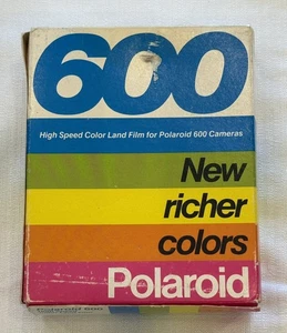 Polaroid Film 600 High Speed Land Film 2 Pack 20 Pictures, Sealed Box EXPIRED - Picture 1 of 4