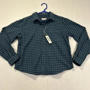 Alpine Design Hike Mid Weight Flannel Button Down Shirt Men's Small Plaid - Picture 1 of 8