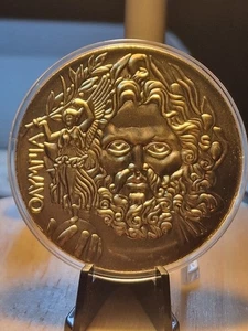 Olympia Sieger-Medaille Griechenland 1896, 50 Gramm, Vergoldet,   - Bild 1 von 3