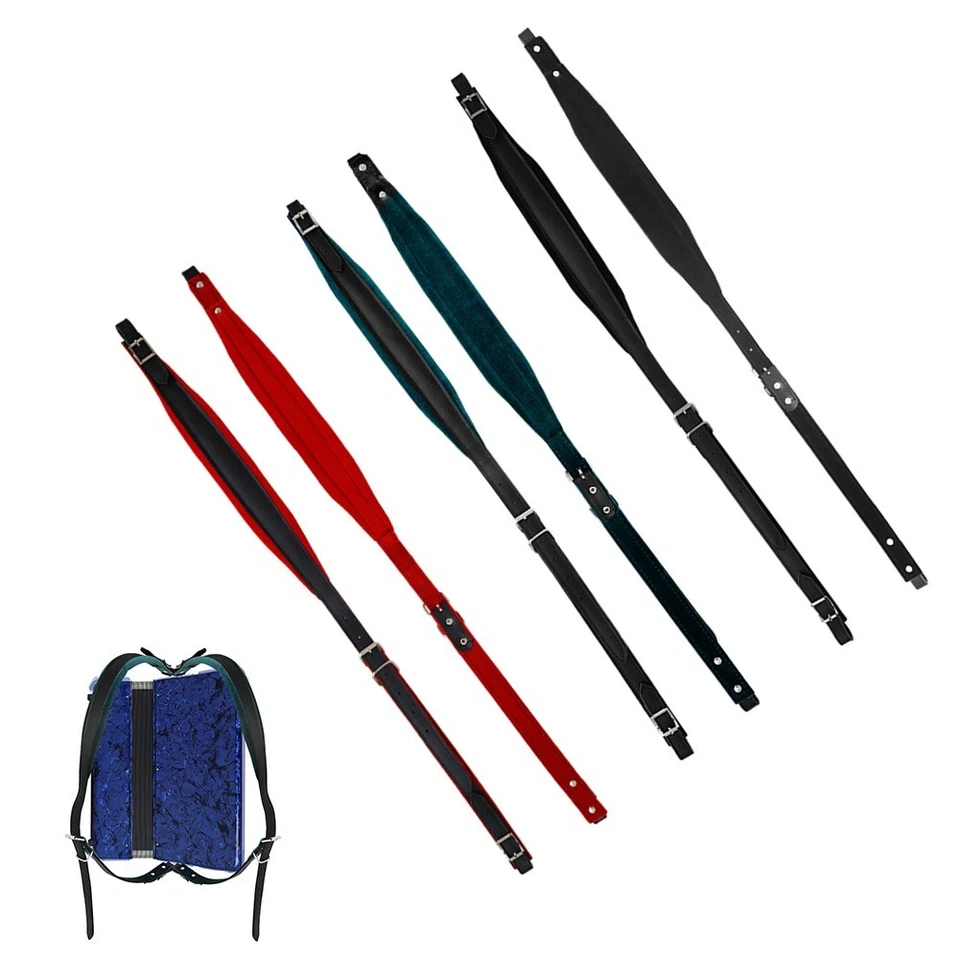 Synthetic Leather Accordion Straps Two Straps Optimal Weight Distribution - Image 1 of 4