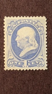 U.S. Stamp #156 OG, Lightly Hinged, Fresh and VF/XF, With Crowe Certificate - Picture 1 of 3