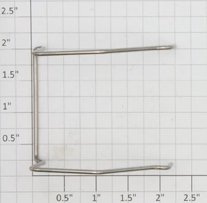 Lionel 620-7 Nickel Floodlight Car Handrail - Fits 620, 2620 (1) - Picture 1 of 3