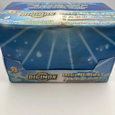 Digimon Digital Monsters Digi-battle Card Game Starter Set. Damaged packaging - Image 1 of 4