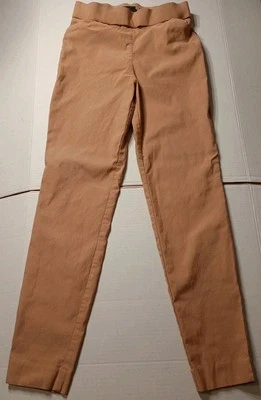 Calça skinny Worthington Petite feminina tamanho 4 na cor salmão casual - Imagem 1 de 3