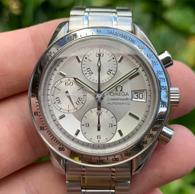 Omega Speedmaster Automatic Chronograph Date 3513.30 Silver Dial 39mm Watch - Image 1 of 4