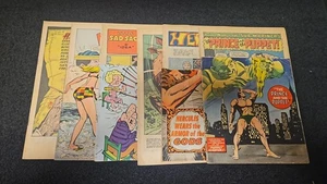1966 MARVEL COMICS SILVER AGE COVERLESS LOW GRADE LOT OF 6 HERCULES MCU VINTAGE - Picture 1 of 10