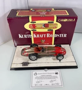 Carousel 1 1:18 pressofuso Kurtis Kraft Roadster - 1954 Indy 500, #73 Nazaruk #4506 - Foto 1 di 23