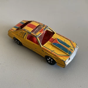 Vintage Playart Turbo Mustang Foxbody gelb Diecast Auto Fox Karosserie 1982 - Bild 1 von 4