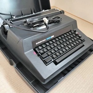SILVER-REED6100 Seiko Typewriter With Case Electricity Brand New Unused - Picture 1 of 8