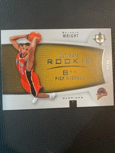 2007-08 Ultimate Collection - Ultimate Rookie Brandan Wright #150 /99 (RC) - Picture 1 of 3