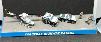 Micro Machines #44 Texas Highway Patrol W/Original Display, 1994 Galoob Vintage - Image 1 of 4
