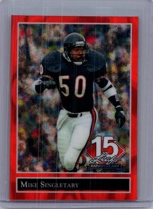 Mike Singletary 2025 Leaf National NSCC 1/1 Pre Production Proof - Picture 1 of 1