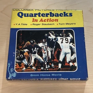 Columbia Pictures Presents Quarterbacks In Action (8mm Film) Roger Staubach - Picture 1 of 3