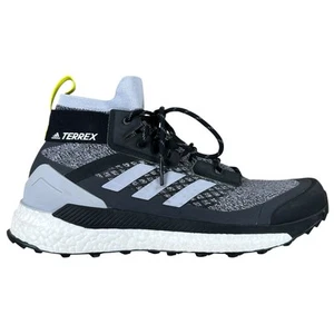 adidas Men's 10.5 Terrex Free Hiker Primeblue Halo Silver Gray Black Knit FY7332 - Picture 1 of 8