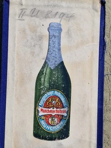 antik Notizbuch Münchner Hofbräu Hofbräuhaus München alte Werbung Reklame 1929 - Picture 1 of 9