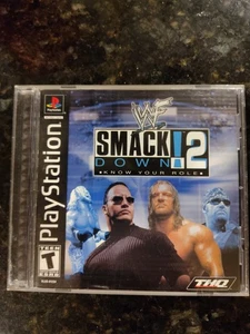 Wwf-Smackdown 2 CIB PS1 Sony PlayStation 1 Komplett - Bild 1 von 3