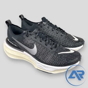 Nike Invincible Run FK 3 Men's Size 10.5 Black White DR2615-001 - Picture 1 of 7