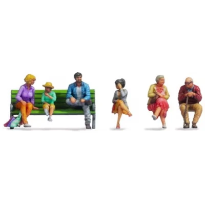 Rokuhan S210 People Sitting - Z - Photo 1/2