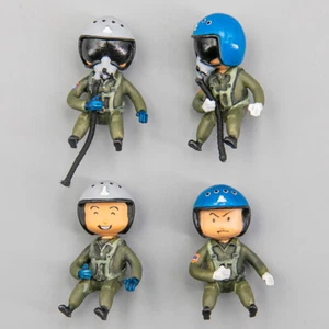 Cute Version Flanker Fighter Pilot 3D Printed static handpainted Models - Picture 1 of 13