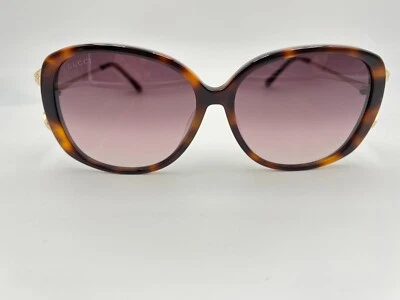 Gafas de sol Gucci GG0649SK 004 Habana Tortuga Dorado Rosa 58 16 135 Foto 1 de 4