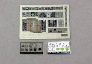 Dream Model (CDM-72006) 1:72 Cockpit Etched Parts for F-14A Tomcat Hobby Boss - Picture 1 of 1
