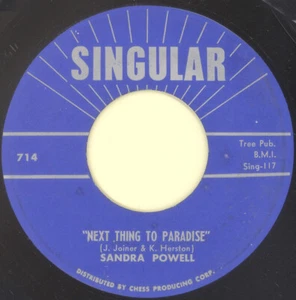 SANDRA POWELL “Next Thing To Paradise” SINGULAR*** - Picture 1 of 2