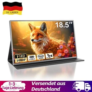 18,5 Zoll Portable Monitor FHD 1920*1080 IPS Tragbarer Monitore für Mobile DE - Bild 1 von 7