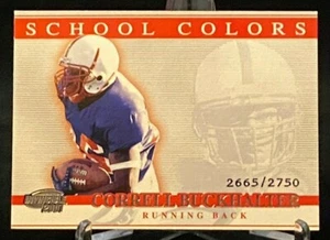 2001 Invincible School Colors #26 Correll Buckhalter Eagles / Cornhuskers /2750 - Picture 1 of 2