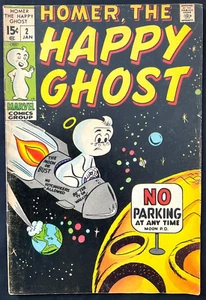 Homer, The Happy Ghost, Vol. 2 Issue #2 (1970) Vintage Comic - Imagen 1 de 2