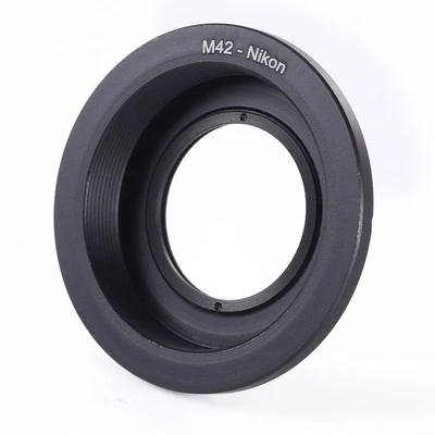 Adapter Ring M42 lens to Nikon Camera D5500 D610 D7100 D70 Infinite Focus Glass - Image 1 of 4