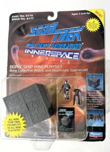 BORG SHIP MINI PLAYSET - STAR TREK THE NEXT GENERATION INNERSPACE SERIES - Picture 1 of 2