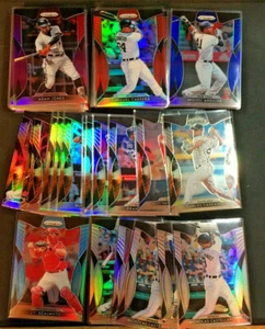 2019 Prizm Baseball Card Parallel Base Red Blue Holo (1-150) (You pick card) MLB - Picture 1 of 7