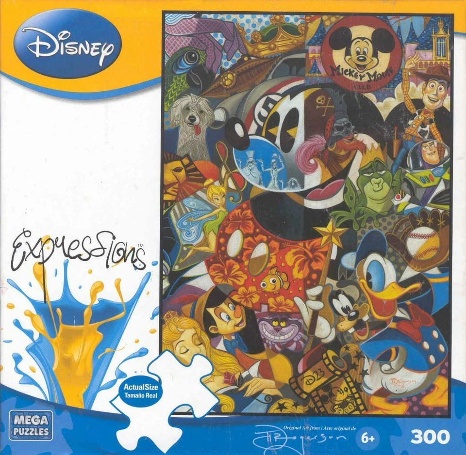 Tim Rogerson легенды Disney выражения 300 ПК головоломка новый в коробке - Изображение 1 из 1