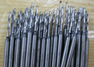 Packing 50 PCS DRILLS D 0,26-0,35-0,5 mm for carbon and alloyed steels. - Picture 1 of 2