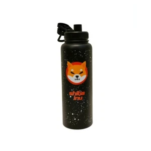 Shiba Inu 40oz Insulated Water Bottle Double Stainless Steel Vacuum Sealed Wall - Picture 1 of 3