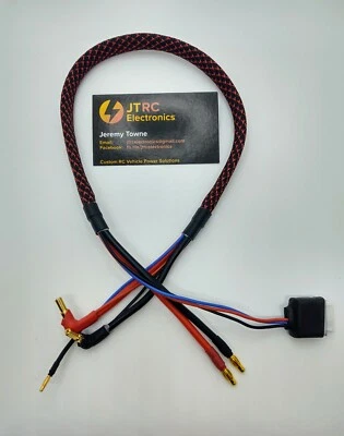 2s 24” Largo RC Balance Carga Cable 4-5mm Bala Hi-Amp Venom Icharger 406 Protek Foto 1 de 4