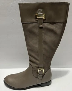 Karen Scott Deliee2 Cognac Wide Calf Boots 8.5m Wc New - Picture 1 of 6