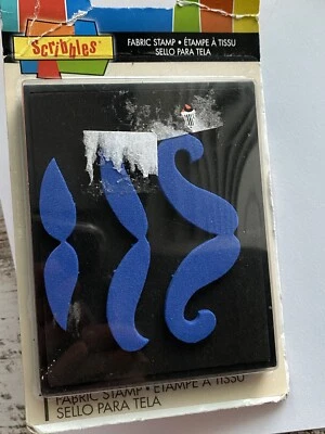 Sello de tela de garabatos bigote 2011 Foto 1 de 4