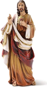by , Renaissance Collection, 6.25" H Sacred Heart of Jesus, Religious Figure,... - Picture 1 of 1