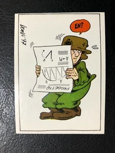 FIGURINA - LE FIGURINE DELLE STURMTRUPPEN CORNO 1977 n. 55 NUOVA CON VELINA - Bild 1 von 2