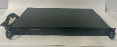 Supermicro 502-2 SYS-5015A-EHF-D525 Server Atom D525@1.8GHZ 4GB Ram  - Image 1 of 4