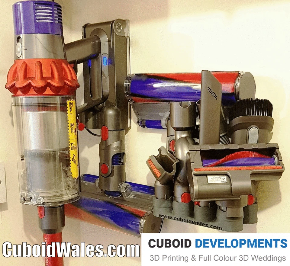 Dyson Cinetic Big Ball 8 Tool Storage Wall Mounted Organiser Vacuum Cleaner