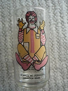 Vidrio McDonalds McDonaldland Ronald McDonald Serie de Coleccionista Excelente de Colección - Imagen 1 de 3